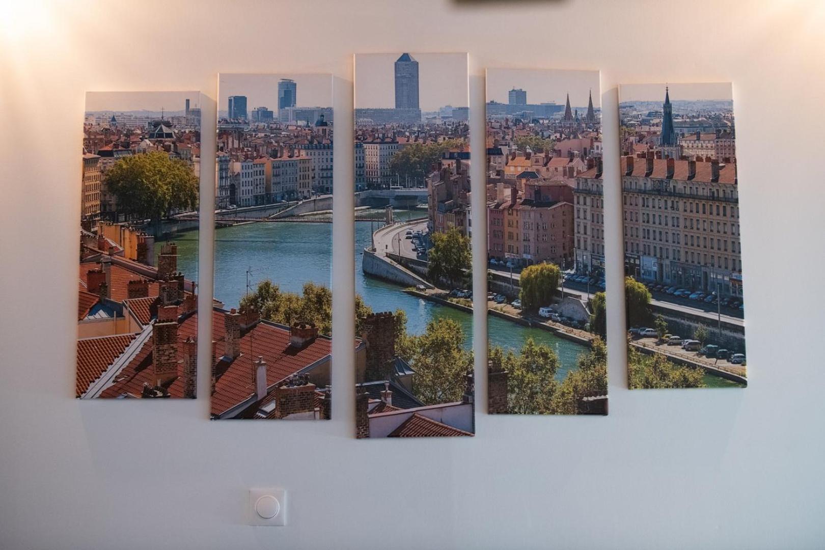 Soyeux - Superbe Canut Quai De Saone Lyon Buitenkant foto